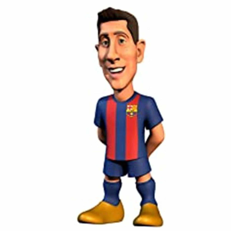 Imagen figuras minix lewandowski fcb 12cm