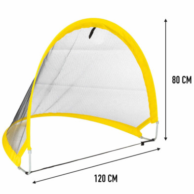 imagen 2 de porteria de futbol pop up 120x80x80cm