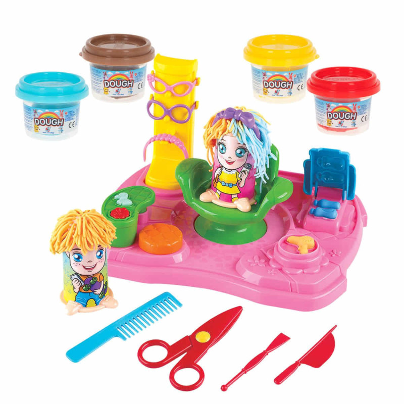 Imagen set plastilina peluqueria Imagen set plastilina peluqueria