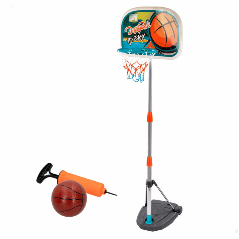 Imagen canasta de baloncesto con balón 40x32x165cm Imagen canasta de baloncesto con balón 40x32x165cm