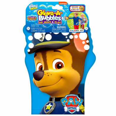 imagen 3 de guante burbujas paw patrol set 4 unidades