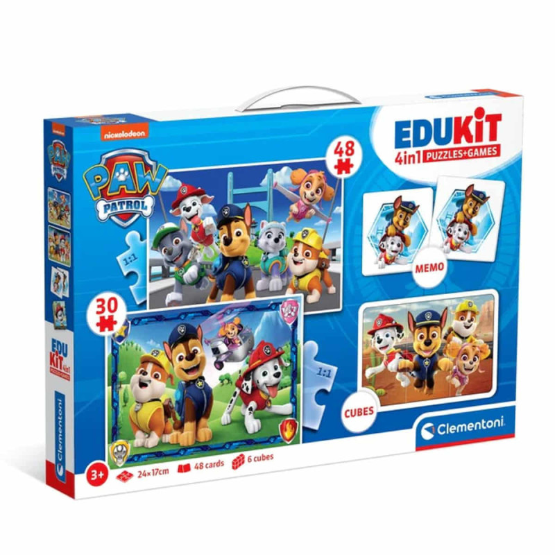 Imagen kit educativo 4 en 1 con paw patrol