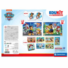 imagen 2 de kit educativo 4 en 1 con paw patrol