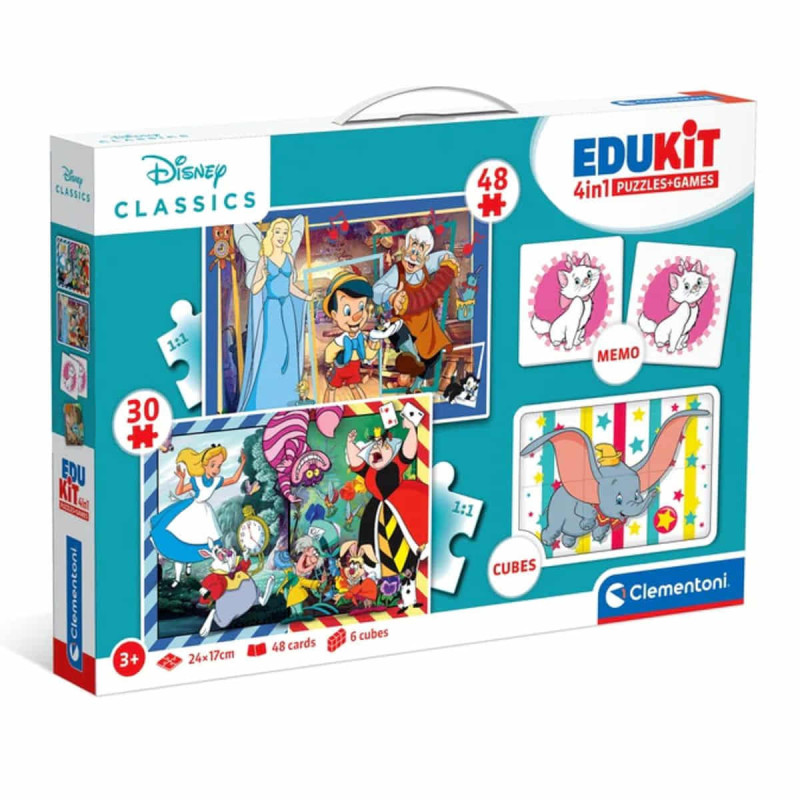 Imagen kit educativo 4 en 1 con clasicos disney