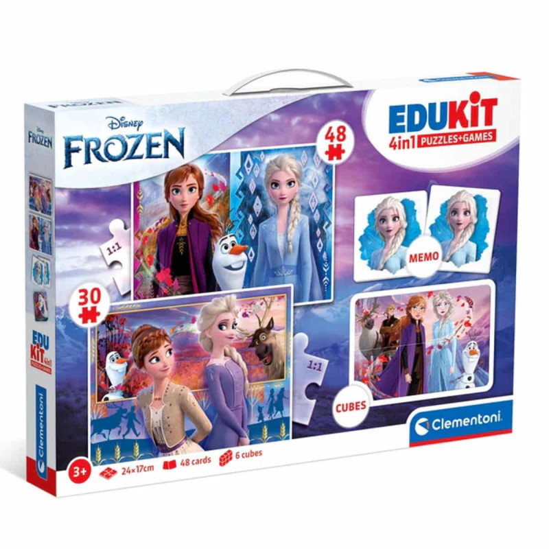 Imagen kit educativo 4 en 1 con frozen Imagen kit educativo 4 en 1 con frozen