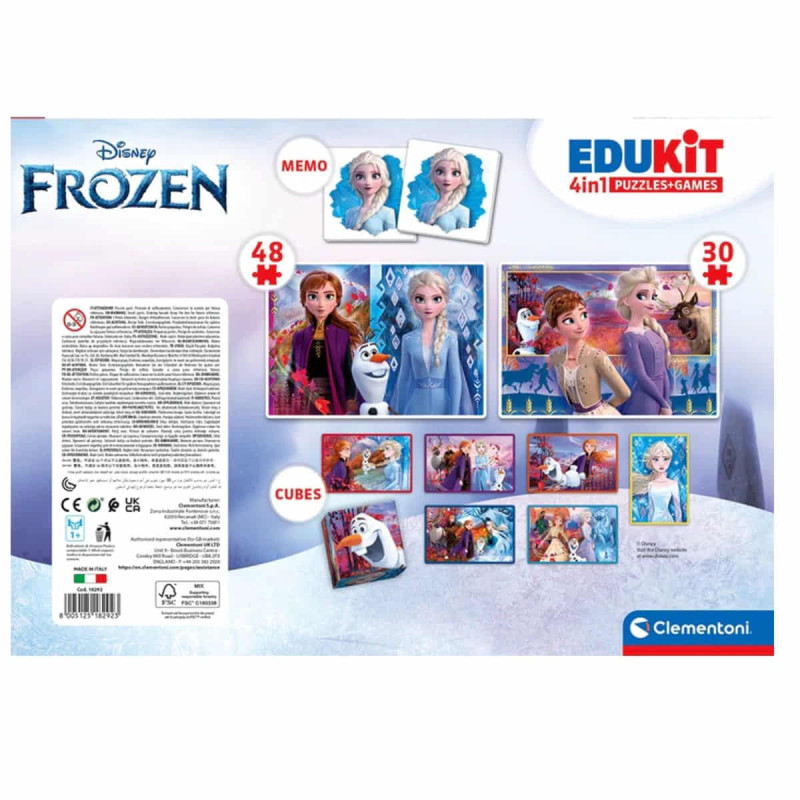 Kit educativo 4 em 1 com congelados - hipergol.pt