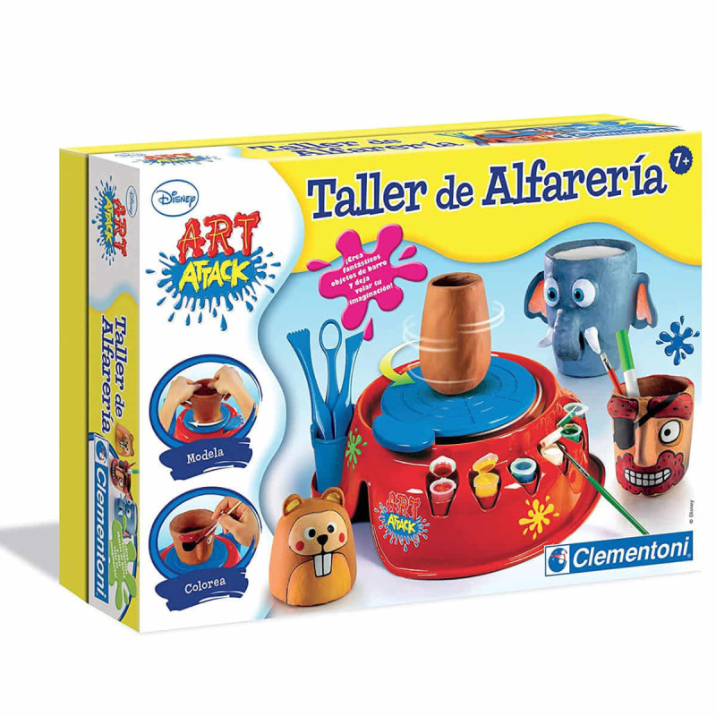 Imagen taller de alfarería clementoni