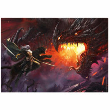 imagen 1 de puzzle dragones y mazmorras de 1000 piezas clem