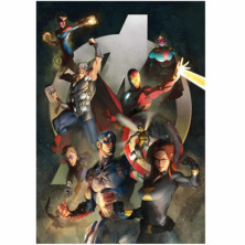 imagen 1 de puzzle avengers de 1000 piezas clementoni