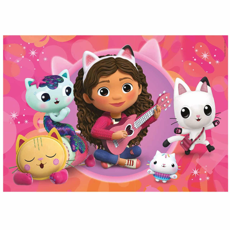 Gabbys Dollhouse Puzzle 2x20 Peças | Dupla Diversão para Crianças ...