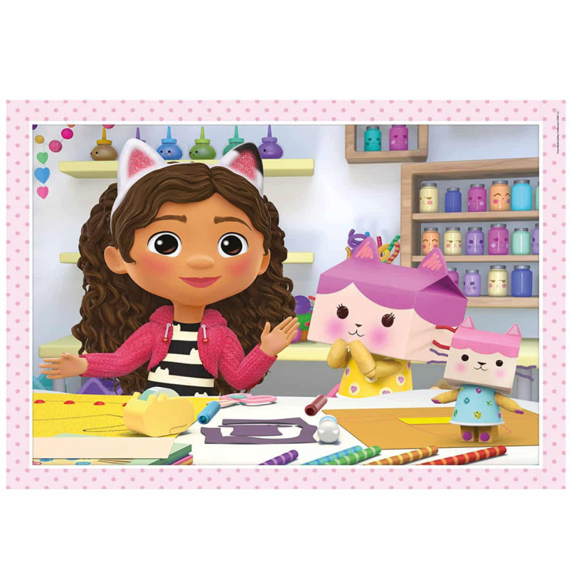 Gabbys Dollhouse Puzzle 30 Peças | Diversão Encantadora para Crianças ...