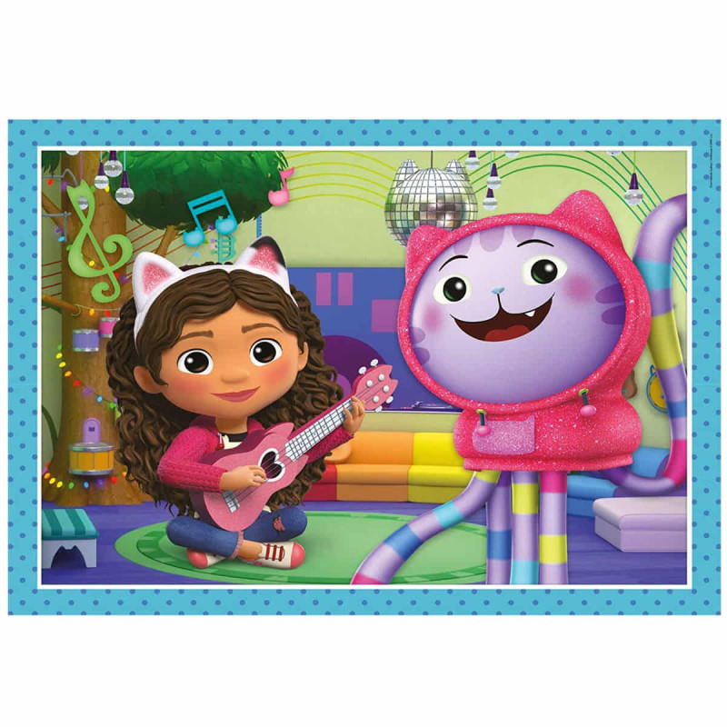 Gabbys Dollhouse Puzzle 30 Peças | Diversão Encantadora para Crianças ...