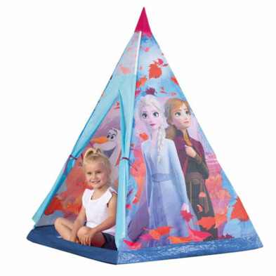 Imagen tienda india infantil frozen 100x100x140cm