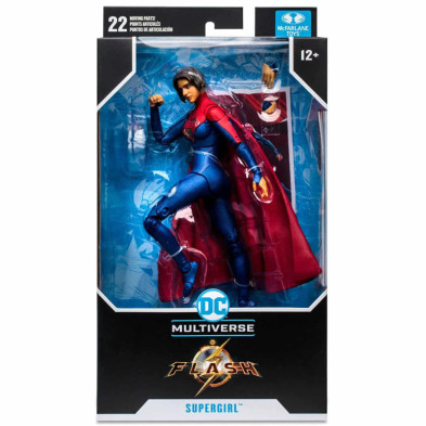 imagen 5 de supergirl dc multiverse 17cm mcfarlane - the flash