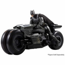 imagen 3 de vehículo batcycle  dc multiverse mcfarlane