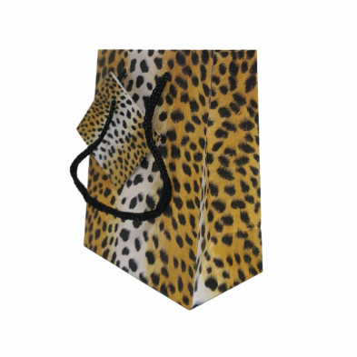 Imagen bolsa lux l leopardo 13x11x6 cm