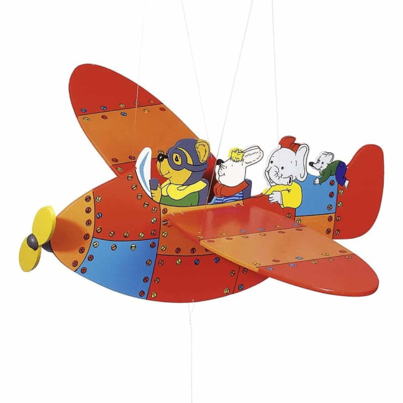 Imagen avion de animales fig voladores 54cm