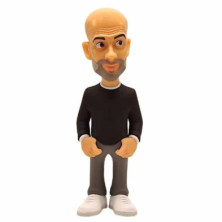 imagen 2 de figura minix pep gurdiola manchester city 12 cm