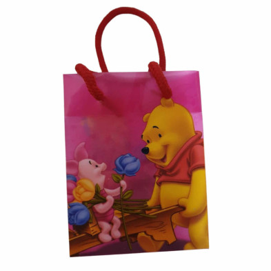 imagen 2 de winnie the pooh bolsa pp mini 13x10x7.5cm