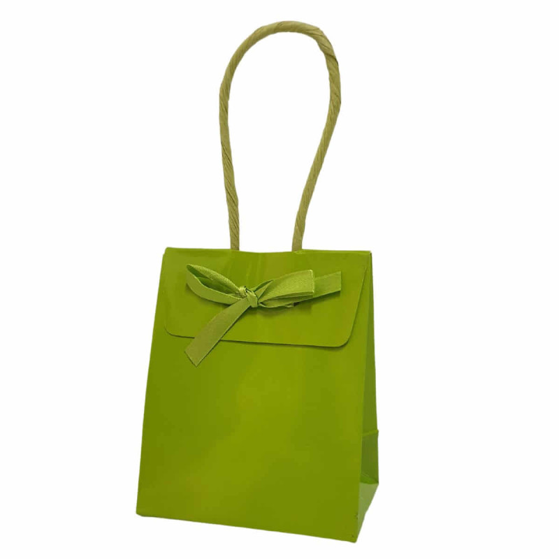Imagen bolsa lux l chic verde 10x6x12 Imagen bolsa lux l chic verde 10x6x12