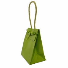 imagen 1 de bolsa lux l chic verde 10x6x12