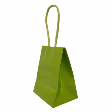 imagen 3 de bolsa lux l chic verde 10x6x12