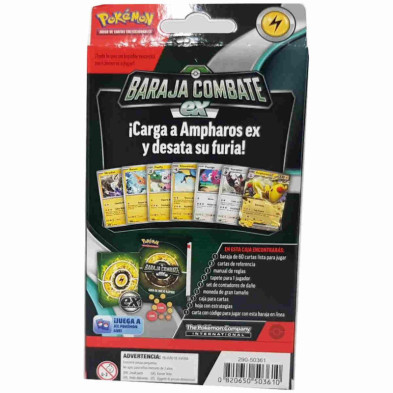 imagen 1 de juego de cartas coleccionable pokémon ampharos