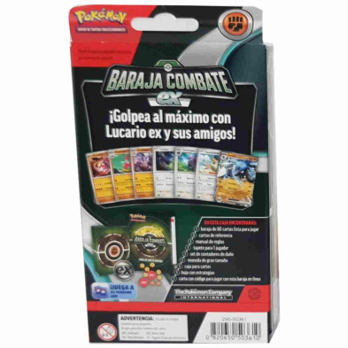 imagen 1 de juego de cartas coleccionable pokémon lucario