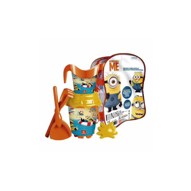 Imagen conjunto playa minions  36cm