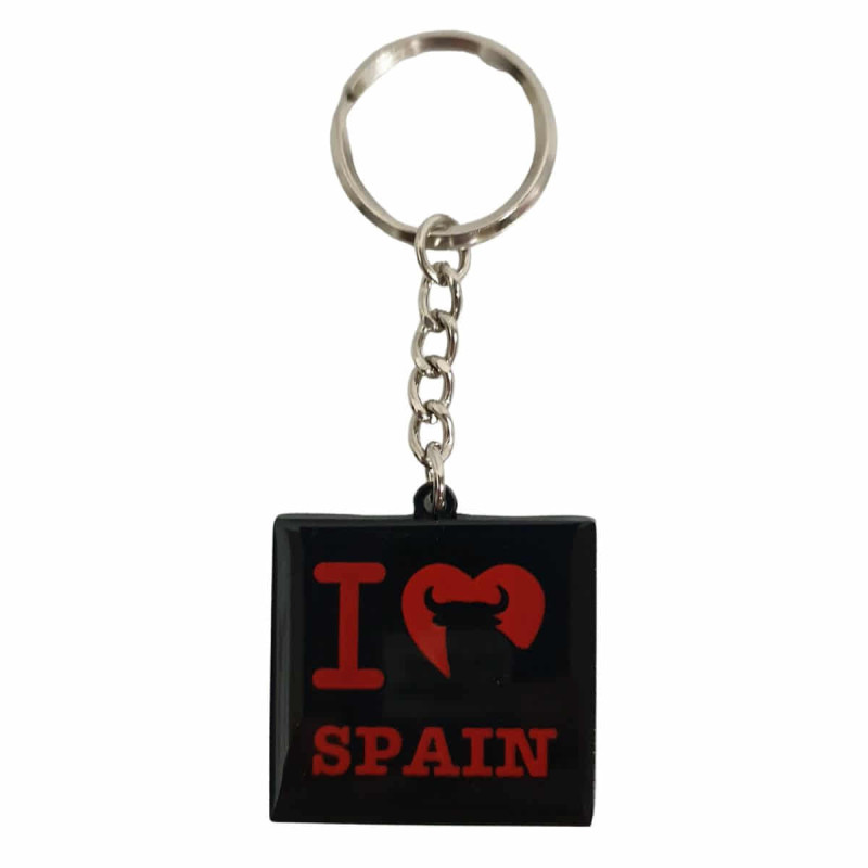 Imagen llavero osborne diseño i love spain Imagen llavero osborne diseño i love spain