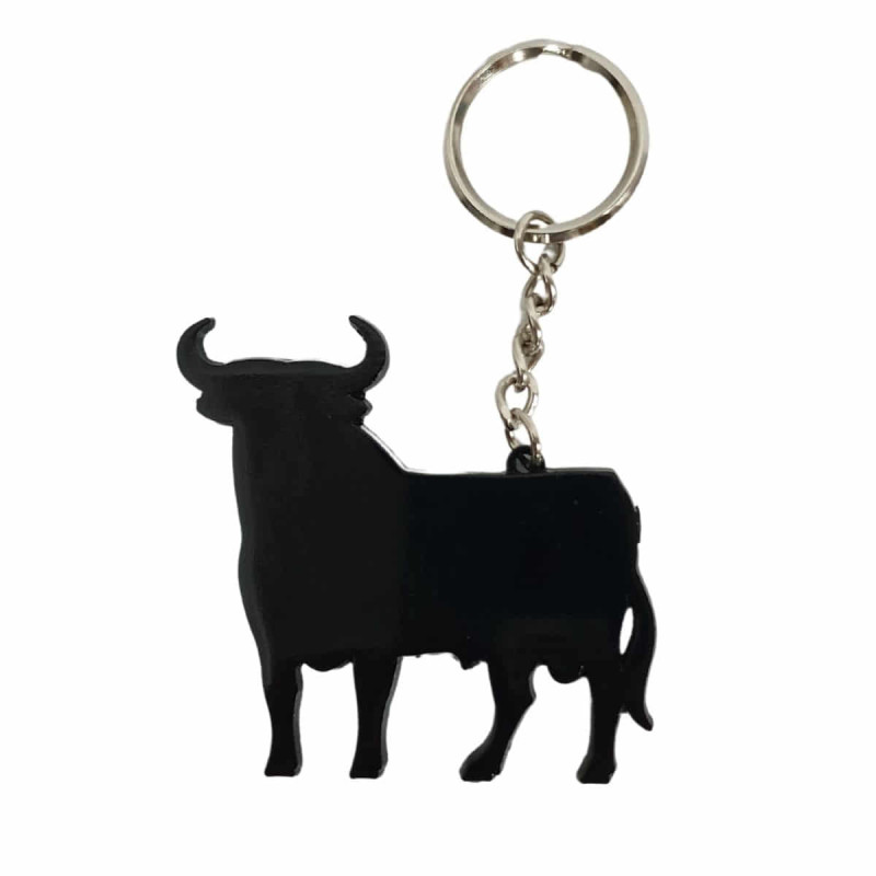 Imagen llavero osborne diseño toro color negro Imagen llavero osborne diseño toro color negro