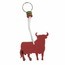 imagen 1 de llavero eva diseño toro