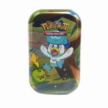 Imagen juego de cartas mini lata pokémon