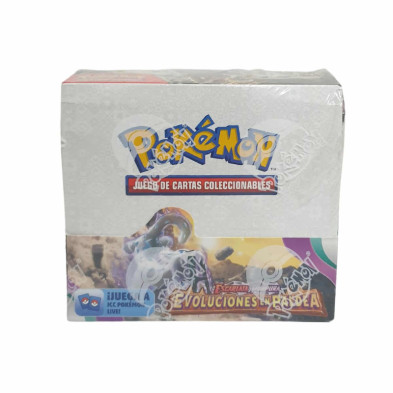 Imagen juego de cartas sobres pokémon evoluciones en pald