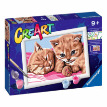 Imagen creart gatitos amigos serie e ravensburger