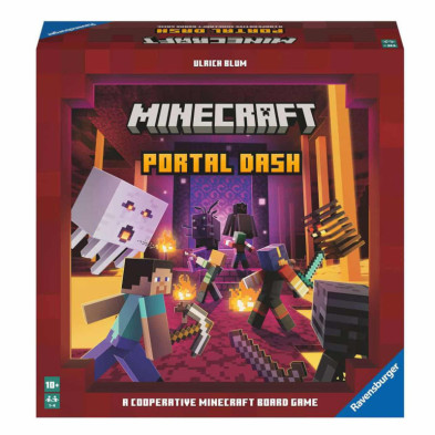 Imagen juego minecraft portal dash ravensburger