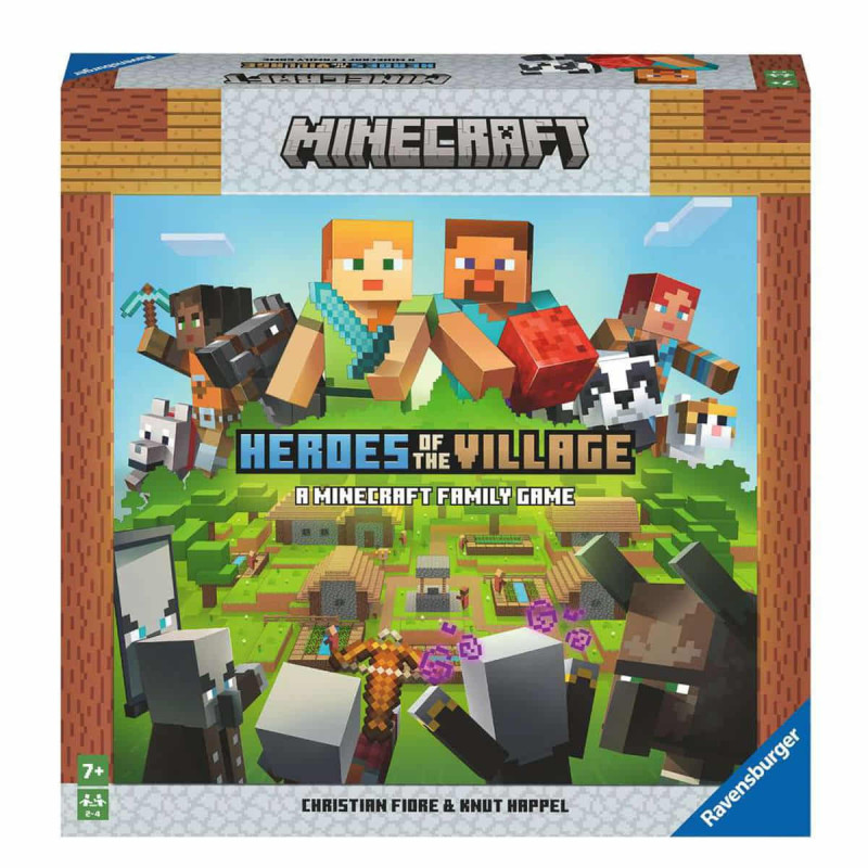 Imagen juego minecraft heroes ravensburger