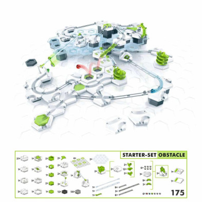 imagen 3 de gravitrax starter set obstacle verde