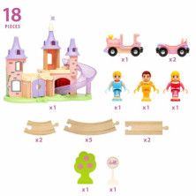 imagen 3 de set castillo de princesa disney brio