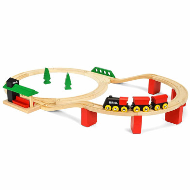 imagen 2 de circuito de tren clásico deluxe brio