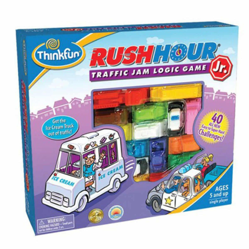 Imagen juego de lógica rush hour jr - think fun Imagen juego de lógica rush hour jr - think fun