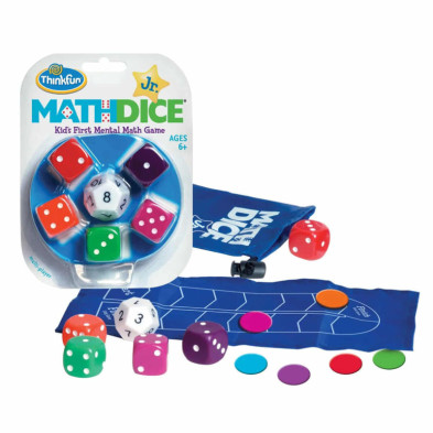 imagen 1 de juego math dice jr. - think fun