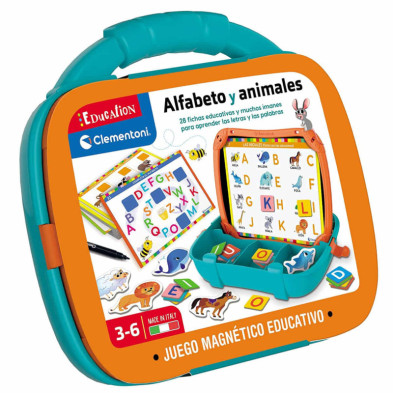 Imagen juego educativo maletín magnético alfabeto