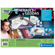 imagen 3 de juego educativo minerales y geodas clementoni