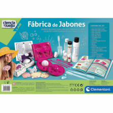 imagen 1 de juego científico fábrica de jabones clementoni