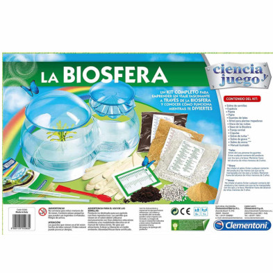 imagen 1 de juego científico la biosfera clementoni