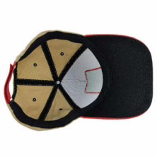 imagen 3 de gorra one piece beisbol luffy crudo/rojo adulto