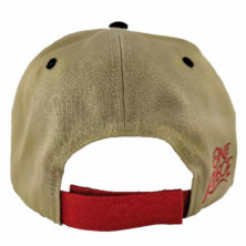 imagen 4 de gorra one piece beisbol luffy crudo/rojo adulto