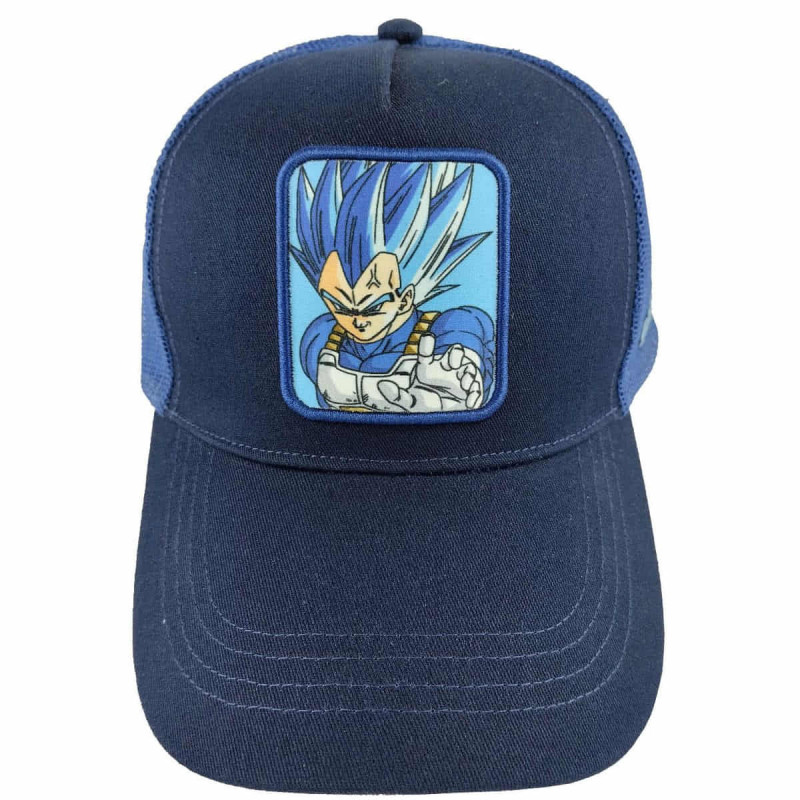 Imagen gorra dbs trucker vegeta marino/royal adulto