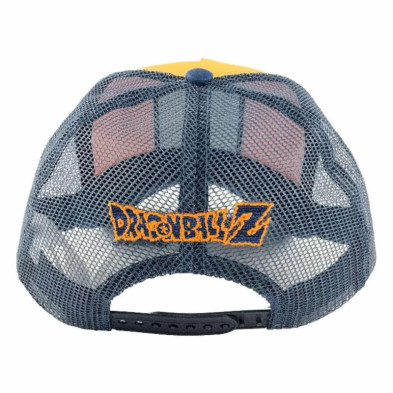 imagen 1 de gorra dbz trucker goku naranja/marino adulto